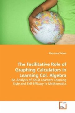 The Facilitative Role of Graphing Calculators in Learning Col. Algebra - Tintera, Ping-Jung