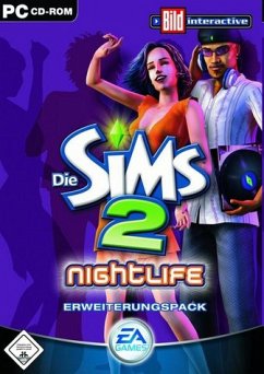 Die Sims 2, Erweiterungspack, Nightlife, CD-ROM