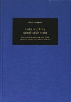 Links und links gesellt sich nicht - Weisstein, Ulrich