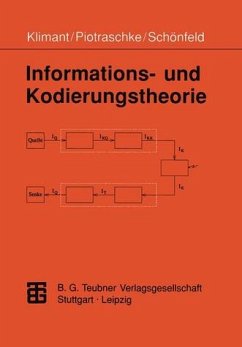 Informations- und Kodierungstheorie - Piotraschke, Rudi