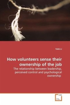 How volunteers sense their ownership of the job - Li Tian