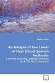 An Analysis of Two Levels of High School Spanish Textbooks