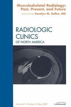 Cover Musculoskeletal Radiology: Past, Present, and Future, an Issue of Radiologic Clinics