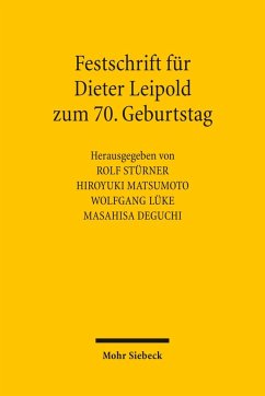 Festschrift für Dieter Leipold zum 70. Geburtstag