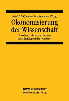 Cover Ökonomisierung der Wissenschaft