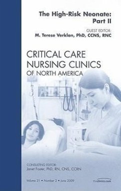 Cover The High-Risk Neonate: Part II, an Issue of Critical Care Nursing Clinics