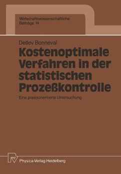 Cover Kostenoptimale Verfahren in der statistischen Prozeßkontrolle