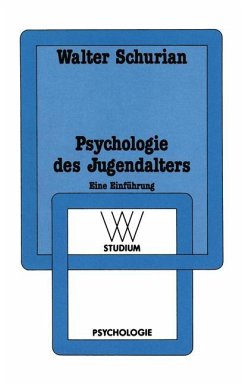Psychologie des Jugendalters - Schurian, Walter