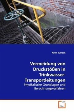 Vermeidung von Druckstößen in Trinkwasser-Transportleitungen - Turnsek, Kevin