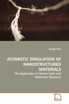 ATOMISTIC SIMULATION OF NANOSTRUCTURED MATERIALS - Zhu, Ronghua