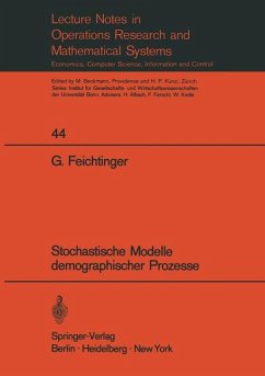 Stochastische Modelle demographischer Prozesse - Feichtinger, G.