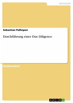 Durchführung einer Due Diligence - Paßiepen, Sebastian