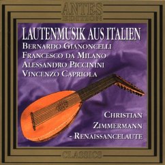 Lautenmusik Aus Italien - Zimmermann,Christian