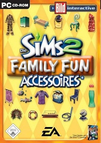 Die Sims 2, Family Fun-Accessoires, CD-ROM Die Sims 2, Family Fun-Accessoires, CD-ROM