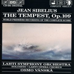 The Tempest Op.109 - Vänskä,Osmo/Lahti Symphony Orchestra