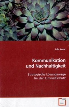 Kommunikation und Nachhaltigkeit - Kovar, Julia
