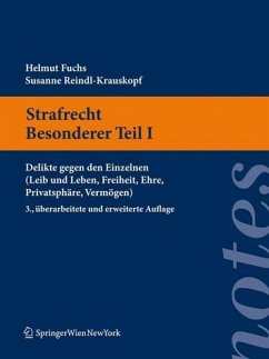 Strafrecht. Besonderer Teil I Strafrecht. Besonderer Teil I
