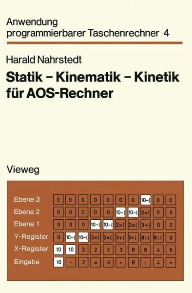 Statik - Kinematik - Kinetik für AOS-Rechner von Harald Nahrstedt -  Fachbuch - bücher.de