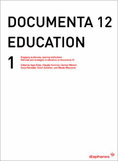 Cover documenta 12 education, w. DVD-ROM