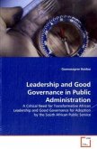 Leadership and Good Governance in Public Administration