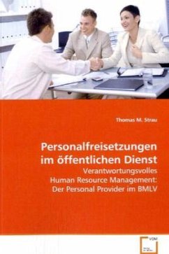 Personalfreisetzungen im öffentlichen Dienst - Strau, Thomas M.