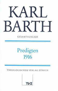 Predigten 1916 - Barth, Karl