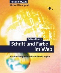 Schrift und Farbe im Web, m. CD-ROM - Baumgardt, Michael