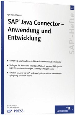 SAP Java Connector - Anwendung und Entwicklung - Werner, Ilja-Daniel