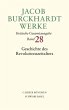 Jacob Burckhardt Werke Bd. 28:... - Bild 1