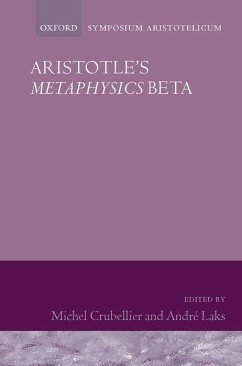 Aristotle's Metaphysics Beta - Crubellier, Michel / Laks, André (ed.)