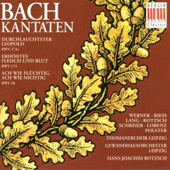 Kantaten Bwv 173a/173/26 - Schreier/Werner/Rotzsch/Gol/+