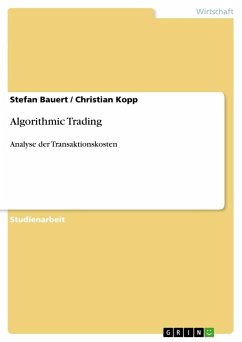 Algorithmic Trading - Kopp, Christian;Bauert, Stefan
