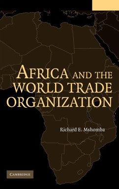 Africa and the World Trade Organization - Mshomba, Richard Elias