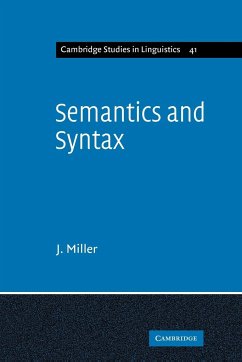 Semantics and Syntax - Miller, J.