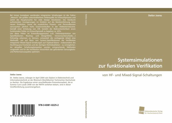 Systemsimulationen zur funktionalen Verifikation Systemsimulationen zur funktionalen Verifikation