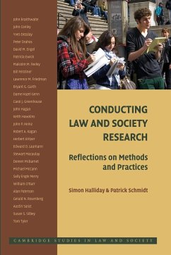 Conducting Law and Society Research - Halliday, Simon; Schmidt, Patrick