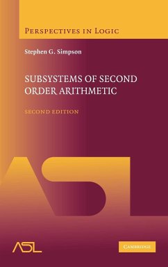 Subsystems of Second Order Arithmetic - Simpson, Stephen G.