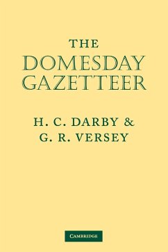 Domesday Gazetteer - Darby, H. C.; Versey, G. R.; H. C., Darby