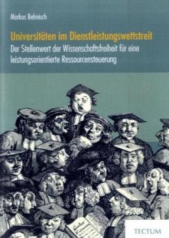Cover Universitäten im Dienstleistungswettstreit