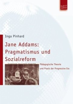 Cover Jane Addams: Pragmatismus und Sozialreform
