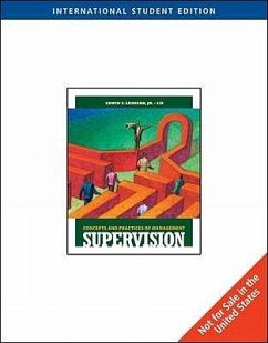 Supervision: Concepts and Practices of Management - Leonard, Edwin C.