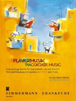 Cover Flaviermusik, Sopran-Blockflöte und Klavier