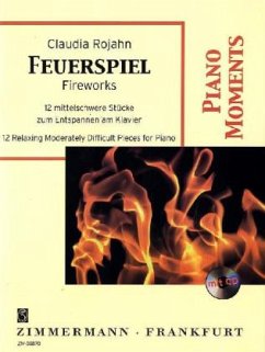 Cover Feuerspiel, für Klavier, m. Audio-CD