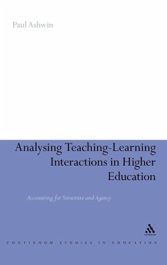 Analysing Teaching-Learning Interactions in Higher Education - Ashwin, Paul