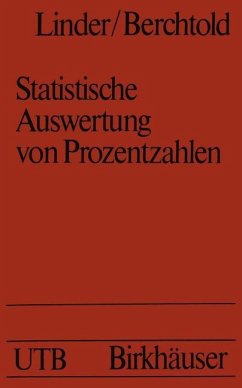 Statistische Auswertung von Prozentzahlen - LINDER;BERCHTOLD