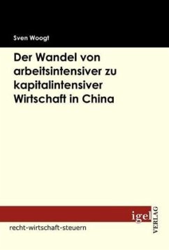 Der Wandel von arbeitsintensiver zu kapitalintensiver Wirtschaft in China - Woogt, Sven