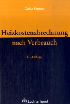 Heizkostenabrechnung nach Verbrauch - Peruzzo, Guido