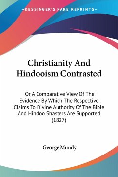 Christianity And Hindooism Contrasted