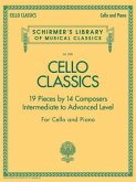 Cello Classics, Intermediate To Advanced Level, violoncello and piano