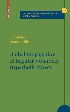 Global Propagation of Regular Nonlinear Hyperbolic Waves - Li, Tatsien;Libin, Wang